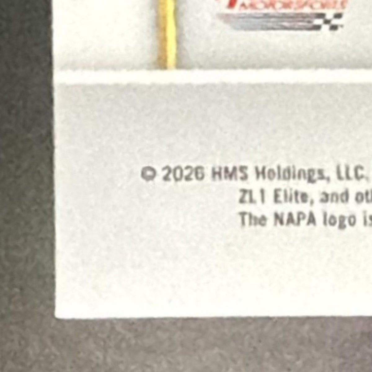 2026 Panini Select NASCAR Alan Gustafson Legendary Signatures Purple Prizms /49