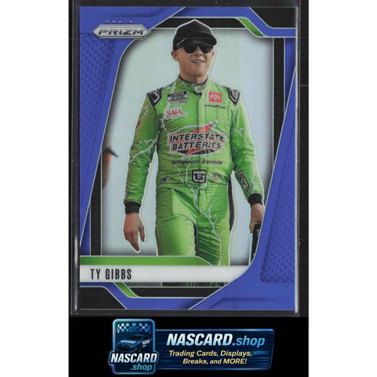 2025 Panini Prizm #31 Ty Gibbs Blue #/199