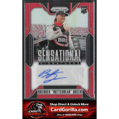 2025 Panini Prizm Brenden Butterbean Queen Sensational Signatures Red #/99