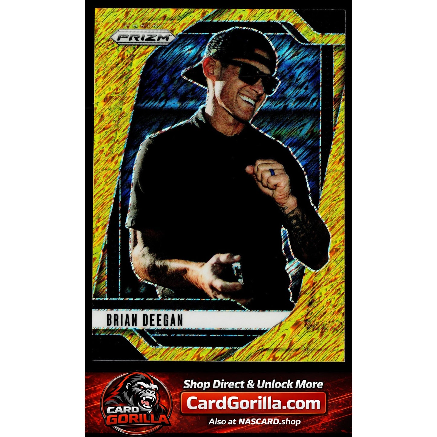 2025 Panini Prizm #98 Brian Deegan Gold Shimmer #1/3