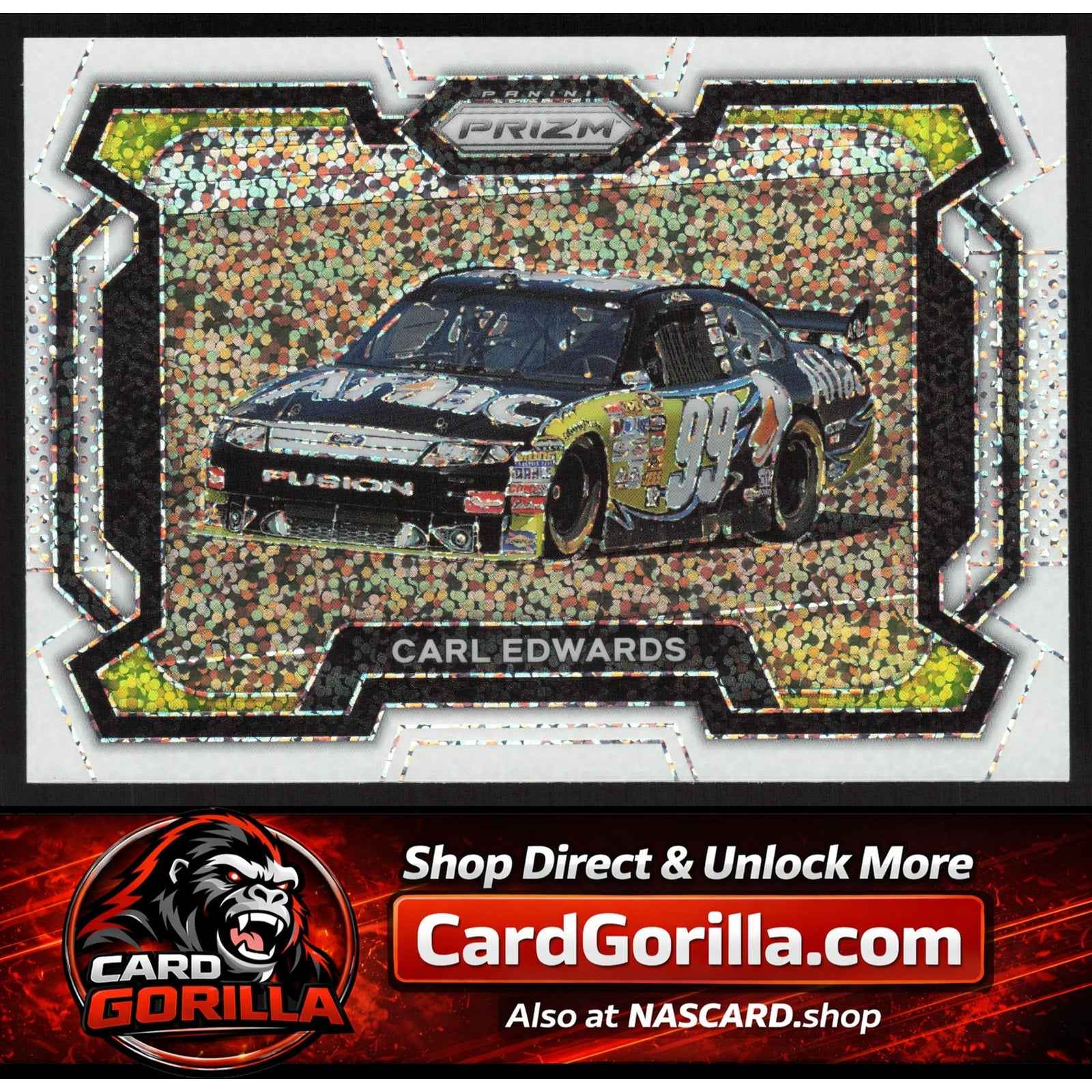 2024 Panini Prizm #70 Carl Edwards White Sparkle