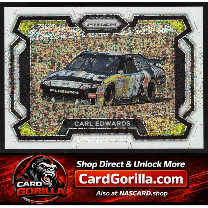 2024 Panini Prizm #70 Carl Edwards White Sparkle