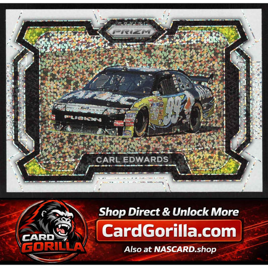 2024 Panini Prizm #70 Carl Edwards White Sparkle