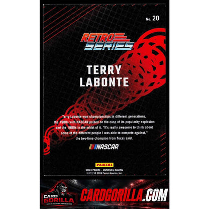 2024 Donruss #20 Terry Labonte Retro Series Red Xplosion #/99