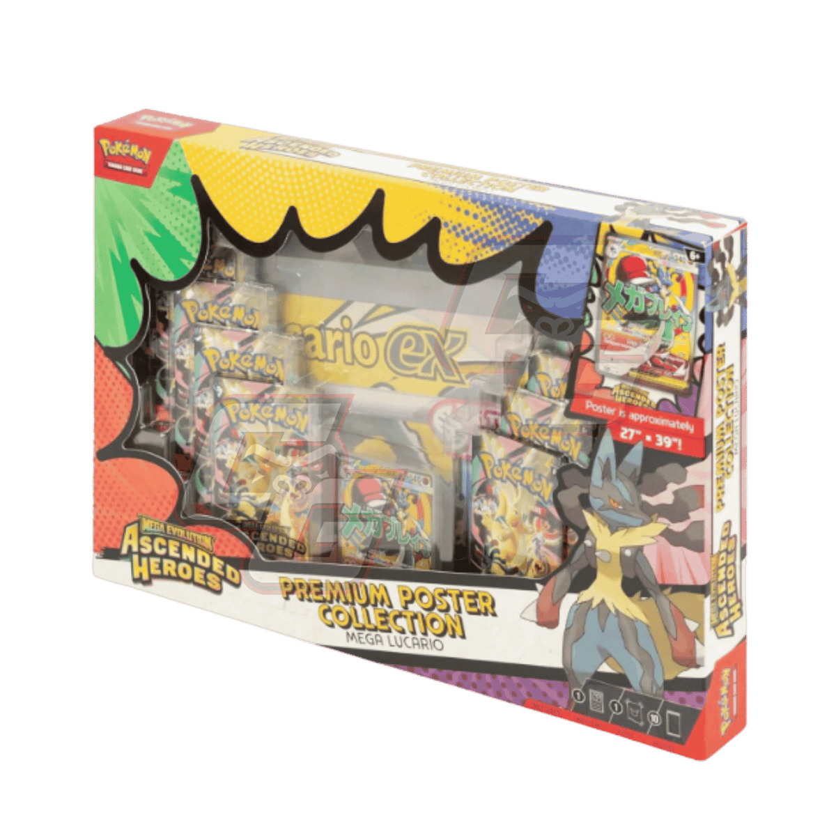Pokémon TCG Ascended Heroes Premium Poster Collection Box