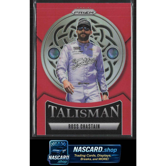 2025 Panini Prizm #1 Ross Chastain Talisman Red #/99