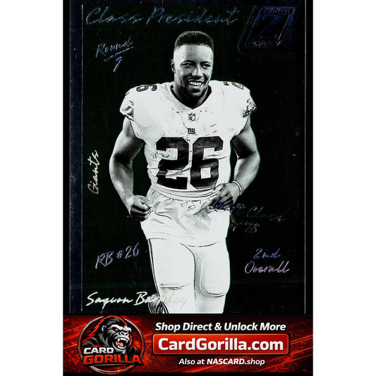 2023 Panini Zenith #CP-2018 Saquon Barkley Class President