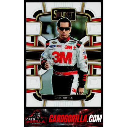 2024 Panini Select #8 Greg Biffle White Prizms #/99
