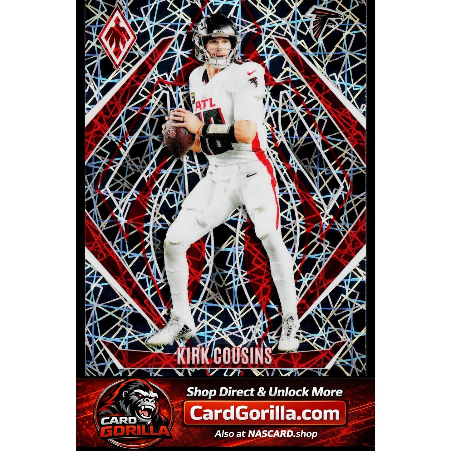 2024 Panini Phoenix #96 Kirk Cousins Lazer
