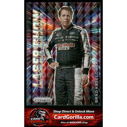 2021 Panini Prizm #LS13 Brad Keselowski Laser Show