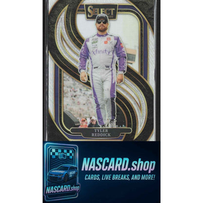 2025 Panini Select #287 Tyler Reddick Silver NASCAR Logo