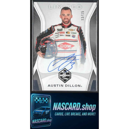 2020 Panini Chronicles #12 Austin Dillon Limited Autographs #/15