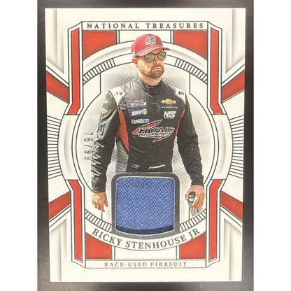 2025 Panini National Treasures Ricky Stenhouse Jr. #19 Race Used Firesuit /99