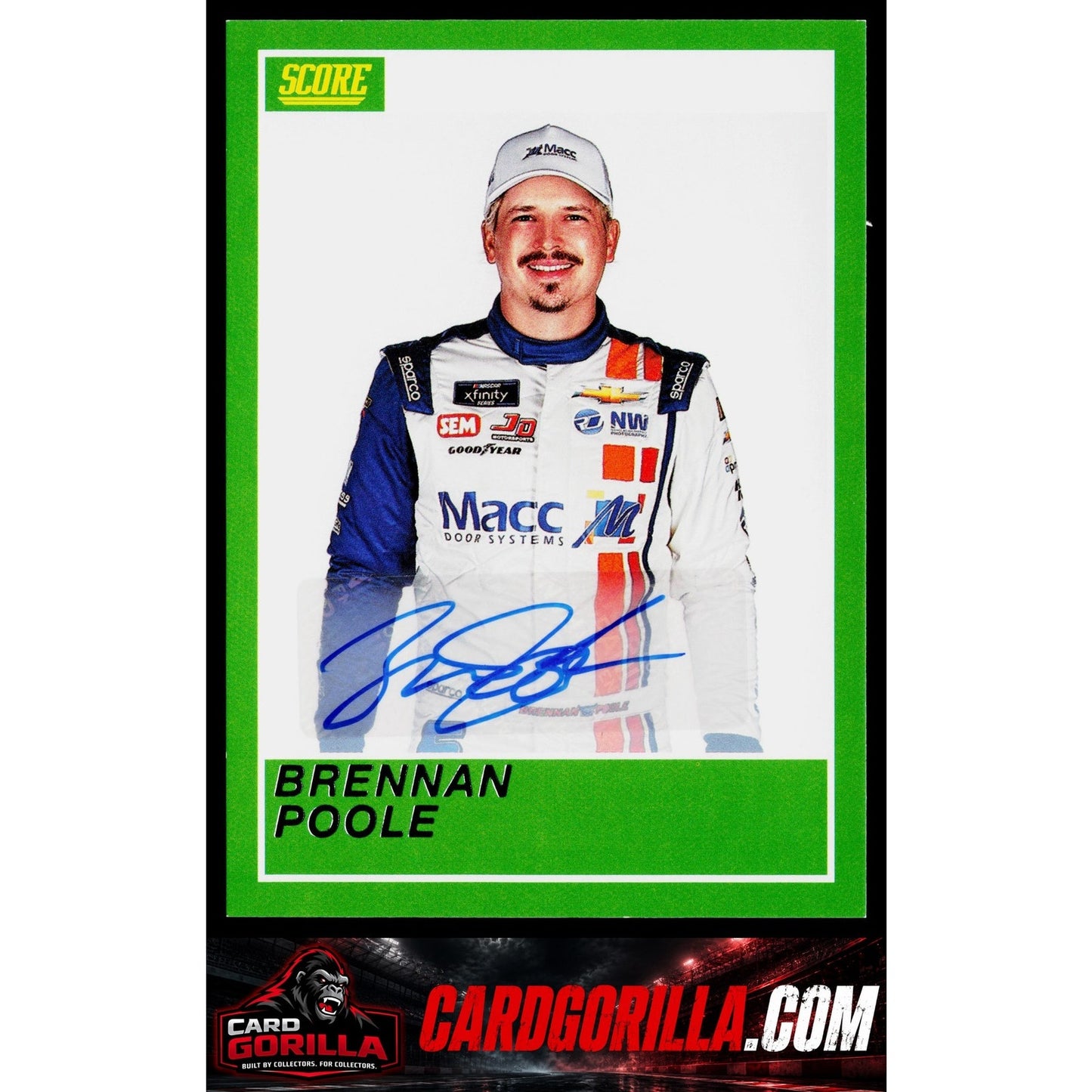 2023 Panini Chronicles #13 Brennan Poole Score Autographs