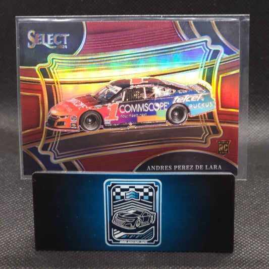 2024 Panini Select Racing Pit Road Maroon #192 Andres Perez De Lara RC 20/125 - NASCARD.shop
