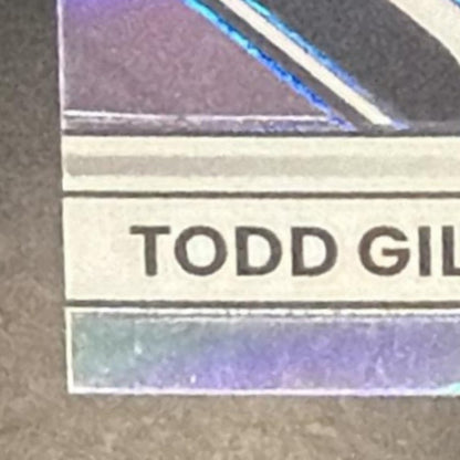 2026 Panini Donruss NASCAR Racing Todd Gilliland #67 Optic Signatures Auto
