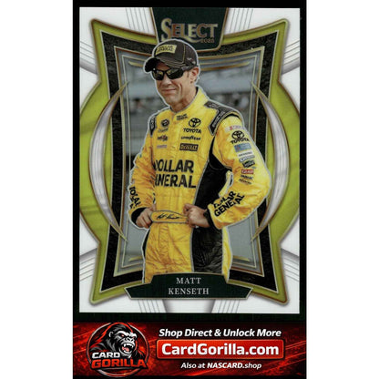 2025 Panini Select #27 Matt Kenseth White Prizms #/99