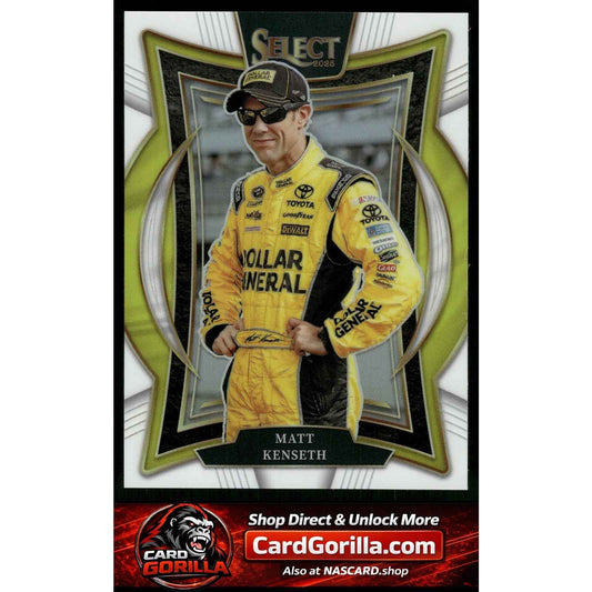 2025 Panini Select #27 Matt Kenseth White Prizms #/99