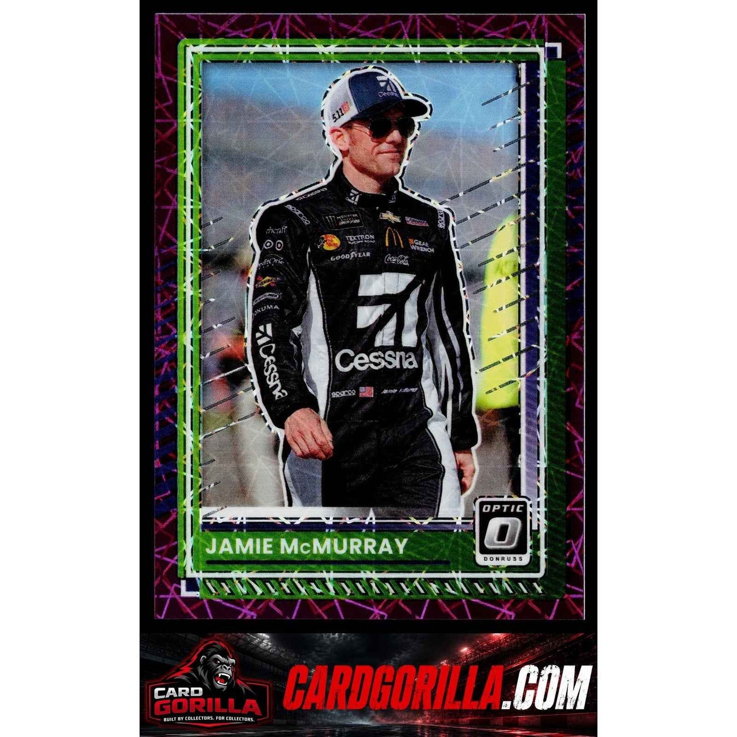 2025 Donruss #89 Jamie McMurray Optic Purple Velocity #/59