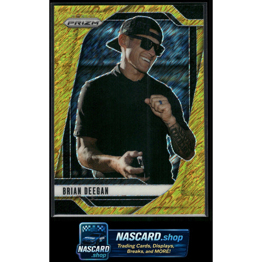 2025 Panini Prizm #98 Brian Deegan FOTL Gold Shimmer #1/3