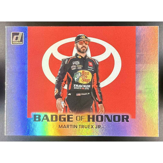 2024 Panini Donruss Martin Truex Jr. #26 Badge of Honor