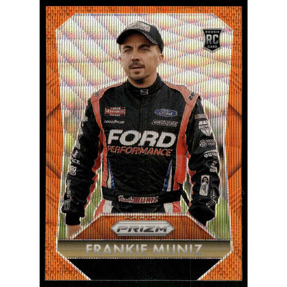 2025 Panini Prizm #182 Frankie Muniz Orange Wave #/125 RC