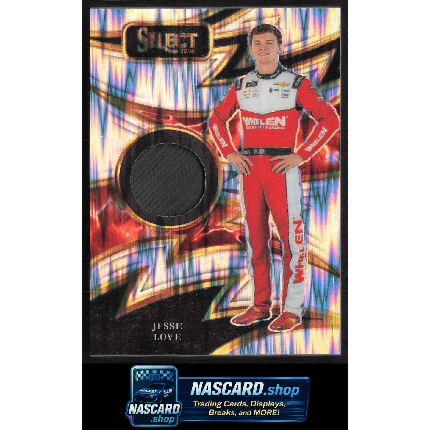 2025 Panini Select #S-JLV Jesse Love Sparks Flash Prizms