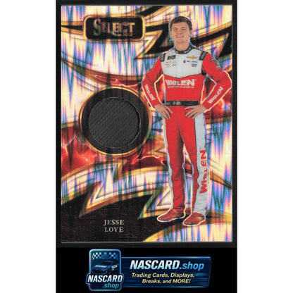 2025 Panini Select #S-JLV Jesse Love Sparks Flash Prizms