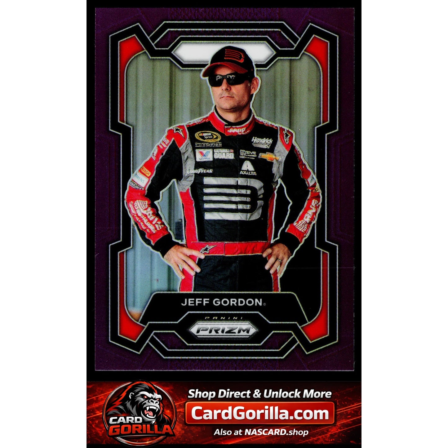 2024 Panini Prizm #56 Jeff Gordon Purple #/99