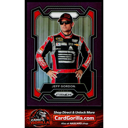 2024 Panini Prizm #56 Jeff Gordon Purple #/99