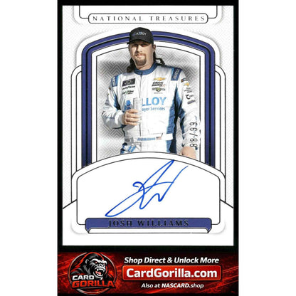 2025 Panini National Treasures #S-JWS Josh Williams Signatures #/99