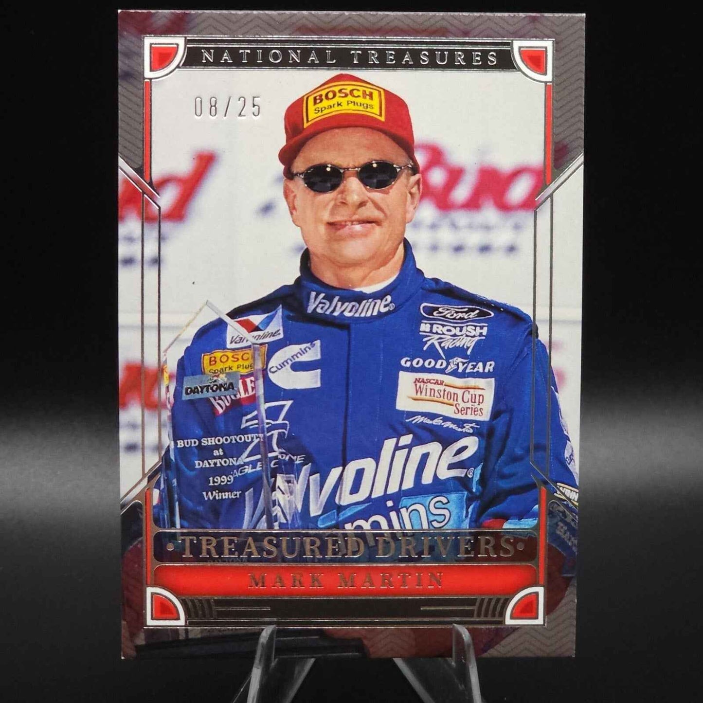 2023 National Treasures Treasured Drivers #TD12 Mark Martin /25 - NASCARD.shop
