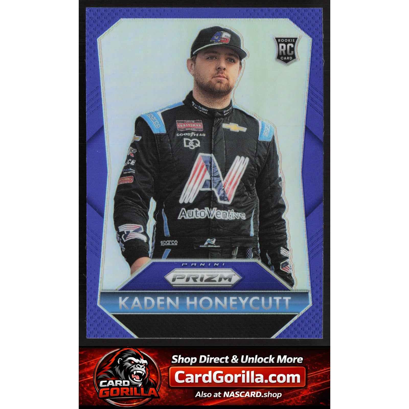 2025 Panini Prizm #179 Kaden Honeycutt Blue #/199