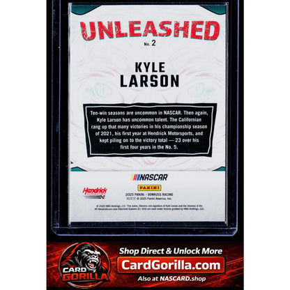 2025 Donruss #2 Kyle Larson Unleashed