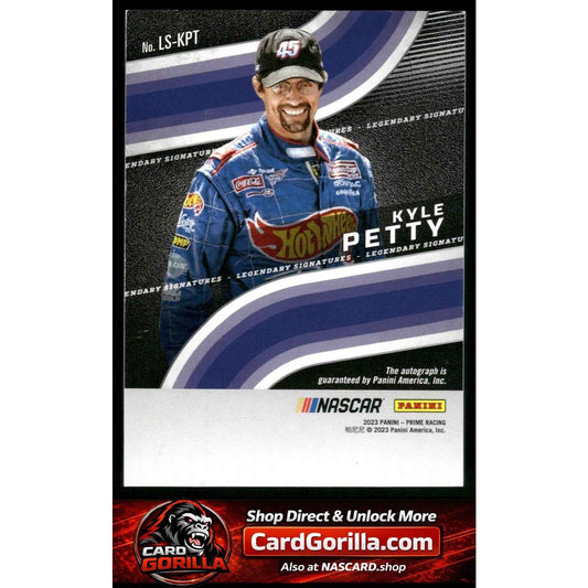 2023 Panini Prime #LS-KPT Kyle Petty Legendary Signatures #/99