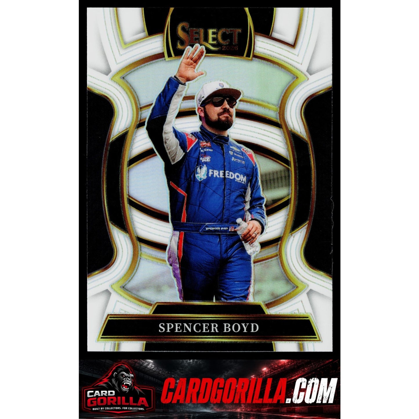 2026 Panini Select #72 Spencer Boyd White Prizms #/99