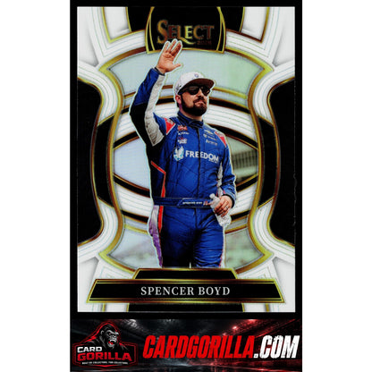 2026 Panini Select #72 Spencer Boyd White Prizms #/99