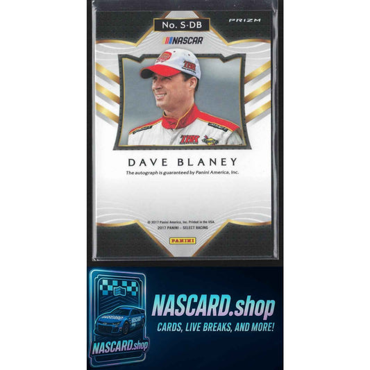 2017 Panini Select #S-DB Dave Blaney Signatures
