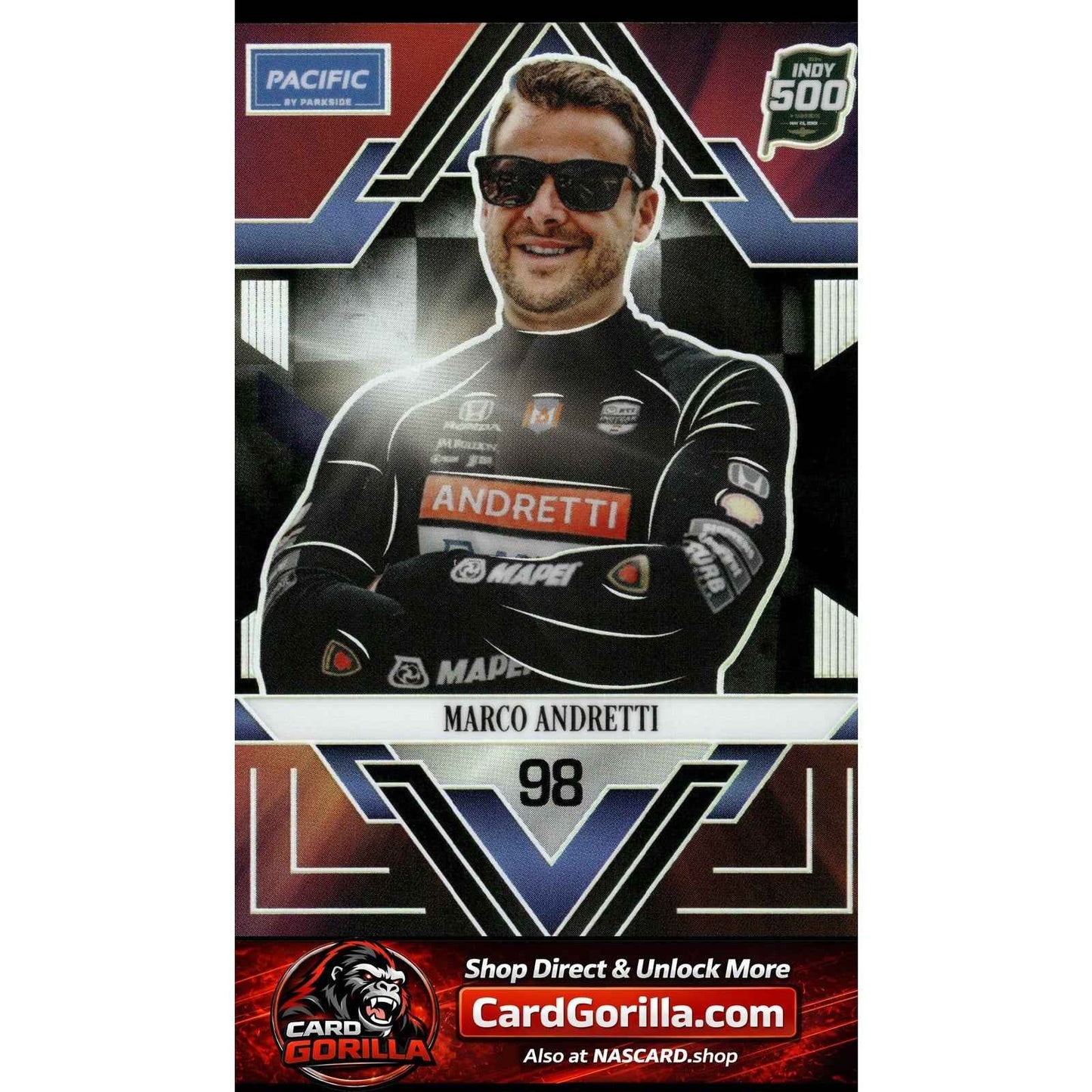 2025 Parkside Indy 500 Pacific #29 Marco Andretti Red V2