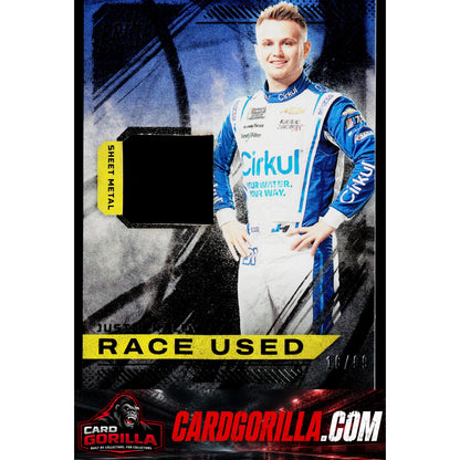 2023 Panini Prime #RU-JHA Justin Haley Race Used Sheet Metal #/99