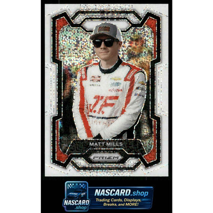 2024 Panini Prizm #74 Matt Mills White Sparkle