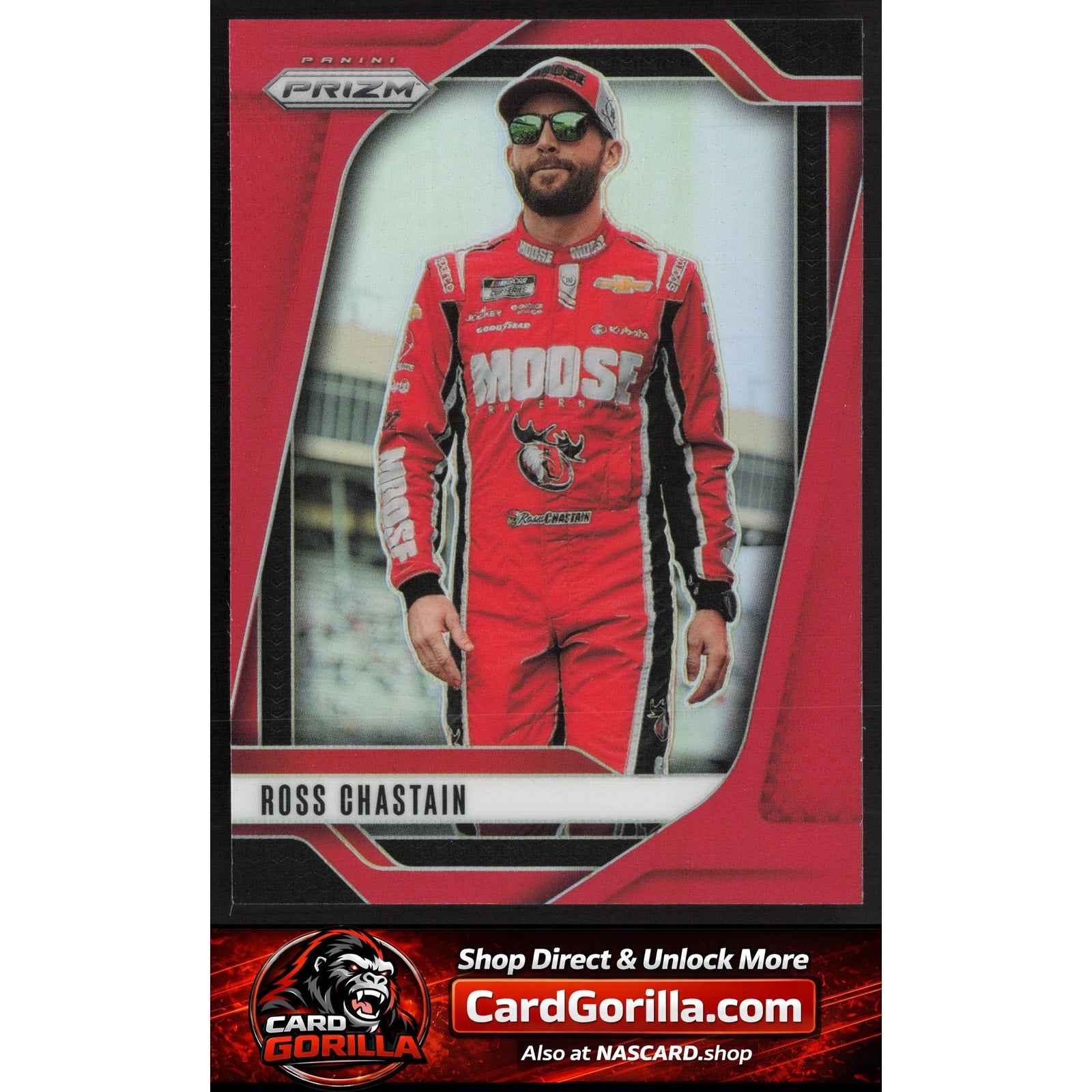 2025 Panini Prizm #26 Ross Chastain Red #/249