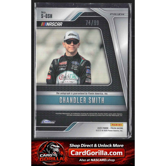 2025 Panini Prizm #S-CSH Chandler Smith Scripts Red #/99