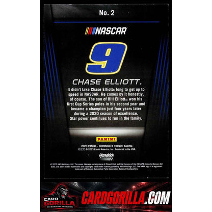 2023 Panini Chronicles #2 Chase Elliott Torque Red #/99
