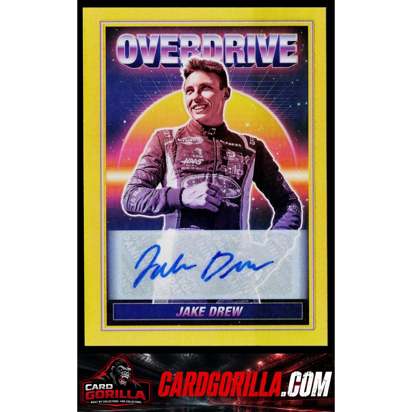 2023 Panini Chronicles #20 Jake Drew Overdrive Gold #/10