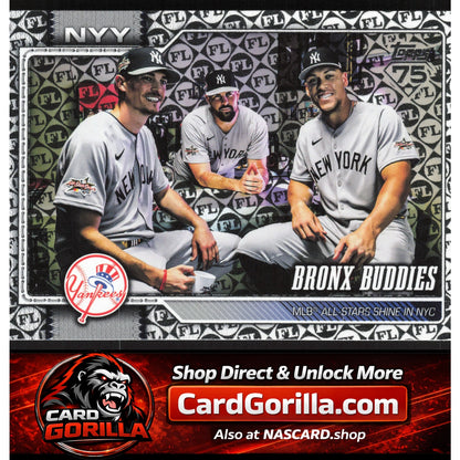 2026 Topps #302 Bronx Buddies Spring Training