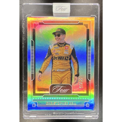 2025 Panini Turn Four NASCAR Christopher Bell #3 19/75