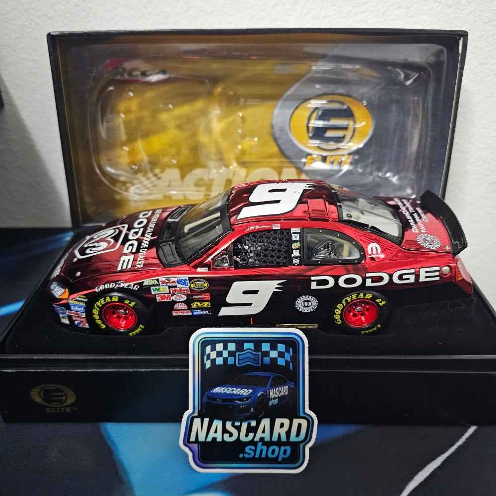 Kasey Kahne Elite 1:24 Diecast #9 2004 Intrepid Dodge Dealers / Refresh 1 of 444