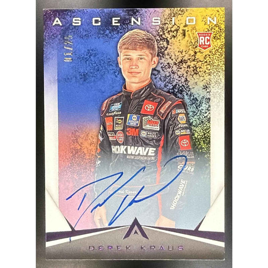 2020 Panini Chronicles Derek Kraus #10 Ascension Auto Purple 1/25