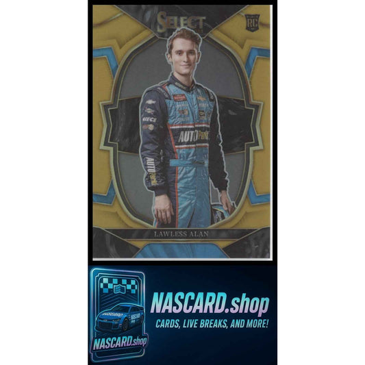 2023 Panini Chronicles #3 Lawless Alan Select Gold #/10 RC